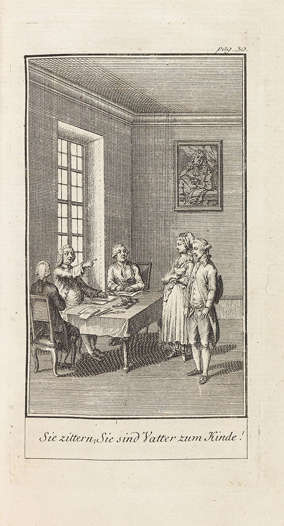 Franz Xaver Huber - Schlendrian. 3 Bde. 1744. - Weitere Abbildung