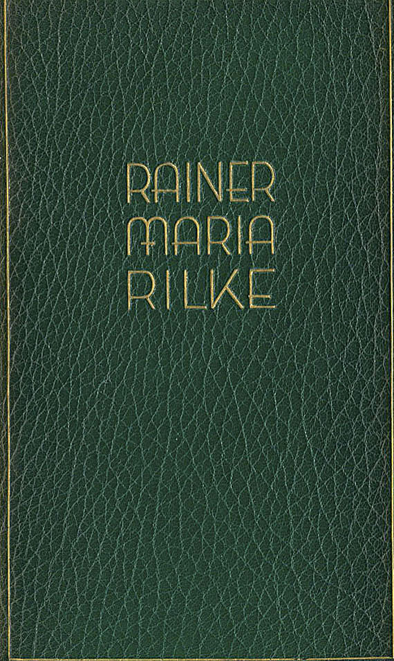 Rainer Maria Rilke - Gesamelte Werke. 10 Bde. 1930-33.
