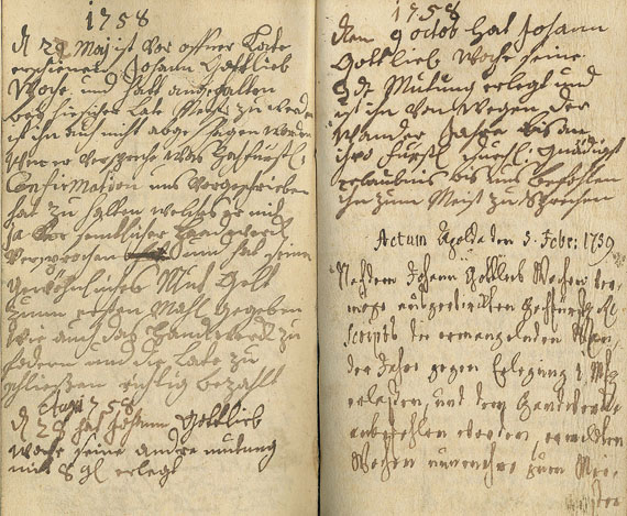  Manuskripte - Handwergs Büchlein. Handschrift.