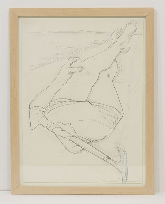 Maria Lassnig - Die Verankerung - Rahmenbild