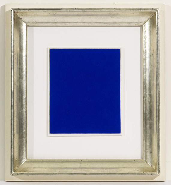 Yves Klein - Monochrome bleu (IKB 262)
