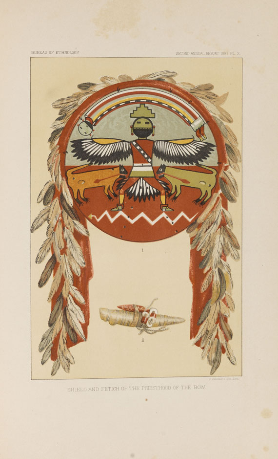 John Wesley Powell - Annual report of the Bureau of Ethnology. 2 Bde.