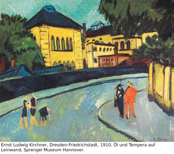 Ernst Ludwig Kirchner - Strassenbild (Dresden) - Weitere Abbildung
