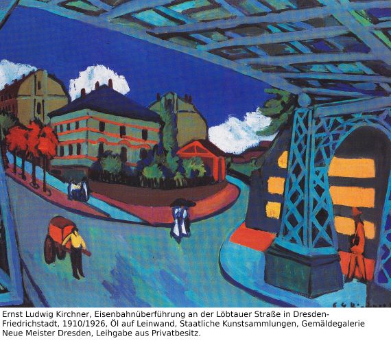 Ernst Ludwig Kirchner - Strassenbild (Dresden) - Weitere Abbildung