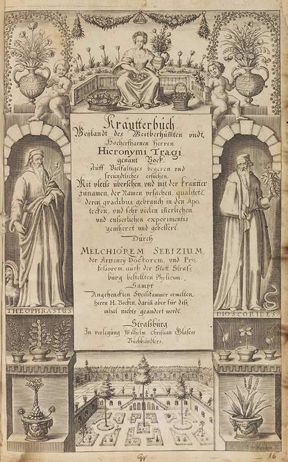 Hieronymus Bock - Kräutterbuch