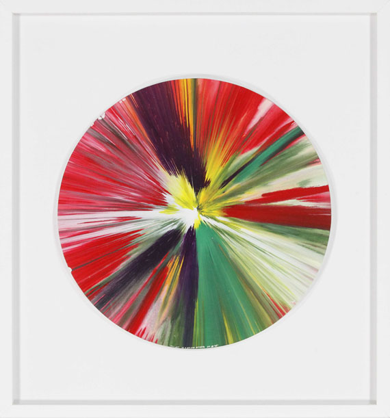 Damien Hirst - Spin Painting - Rahmenbild