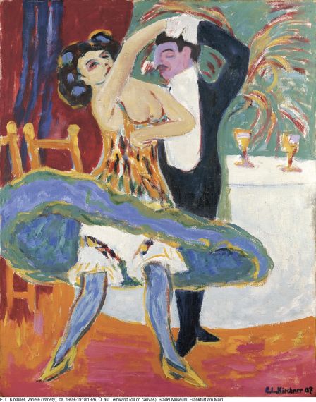 Ernst Ludwig Kirchner - Kabarett-Tänzerin - Weitere Abbildung